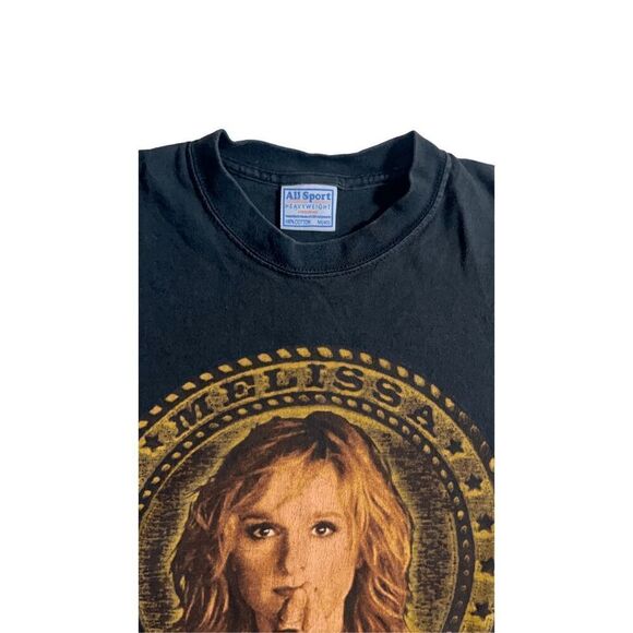 Vintage Melissa Etheridge 2002 Summer Tour T-shirt Size M Made in USA - Picture 5 of 10